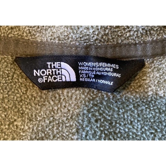 The North Face 1/4 Zip Fleece Jacket Size XS Women’s Green - Picture 3 of 8